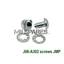 Screws, horn contact plate